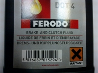 Жидкость тормозная DOT-4 #Ferodo FBX100